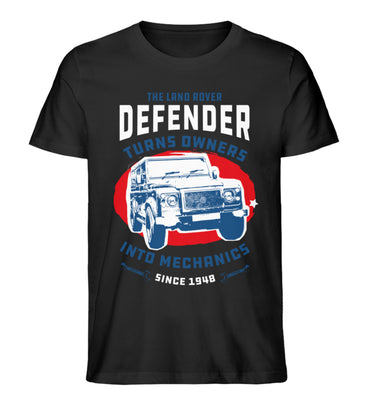 Defender Mechanics  - T-Shirt