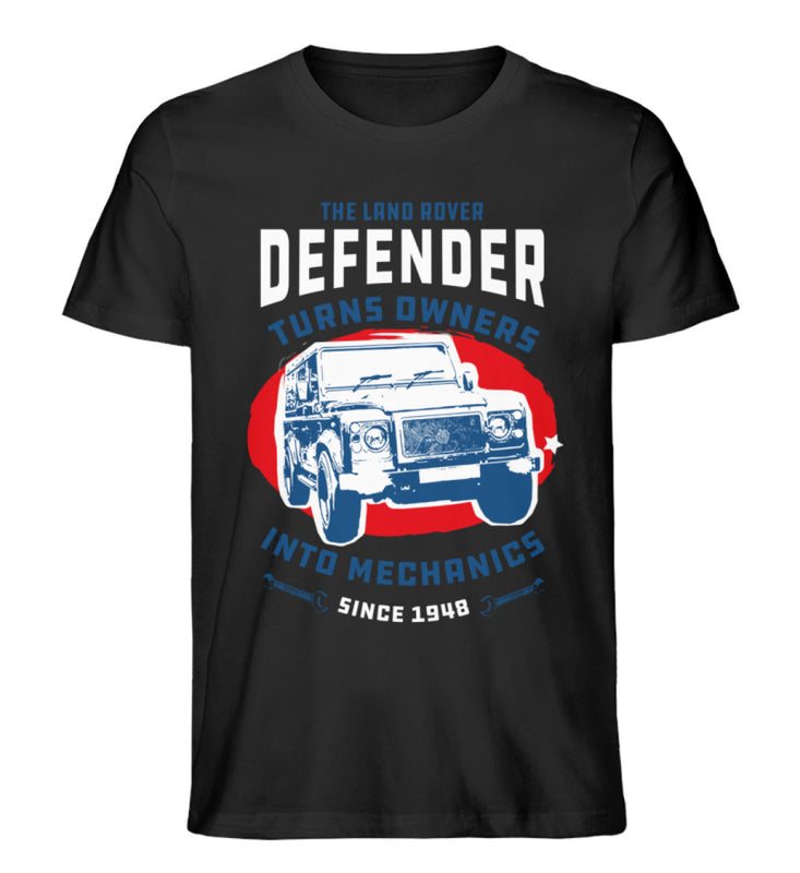 Defender Mechanics  - T-Shirt
