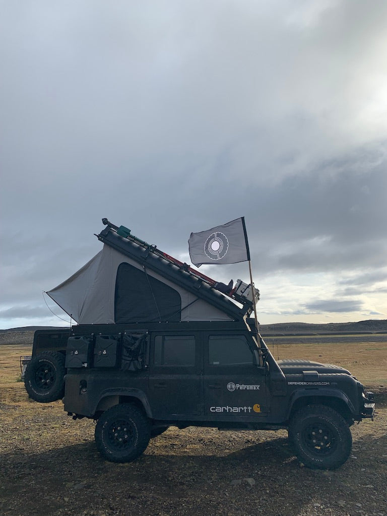 Rooftop Tent Reise – Land Rover Defender Dachzelt